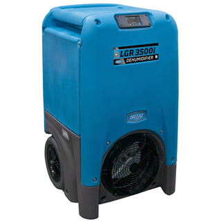 LGR 3500i Dehumidifier by Dri-Eaz – Large, 30.0 gallons, Polyethylene (PE), blue, Model F411
