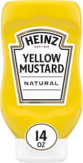 HEINZ Yellow Mustard, 14 oz