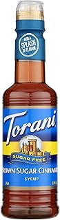 Torani Syrups, Flavoring Syrup Sugar Free Brown Sugar Cinnamon, 12.7 Oz