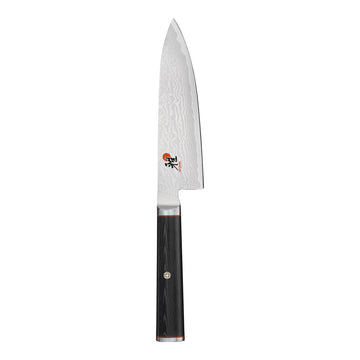 Kaizen 6-Inch Chef's Knife by MIYABI – 6", Steel, Black, Model 34183-163