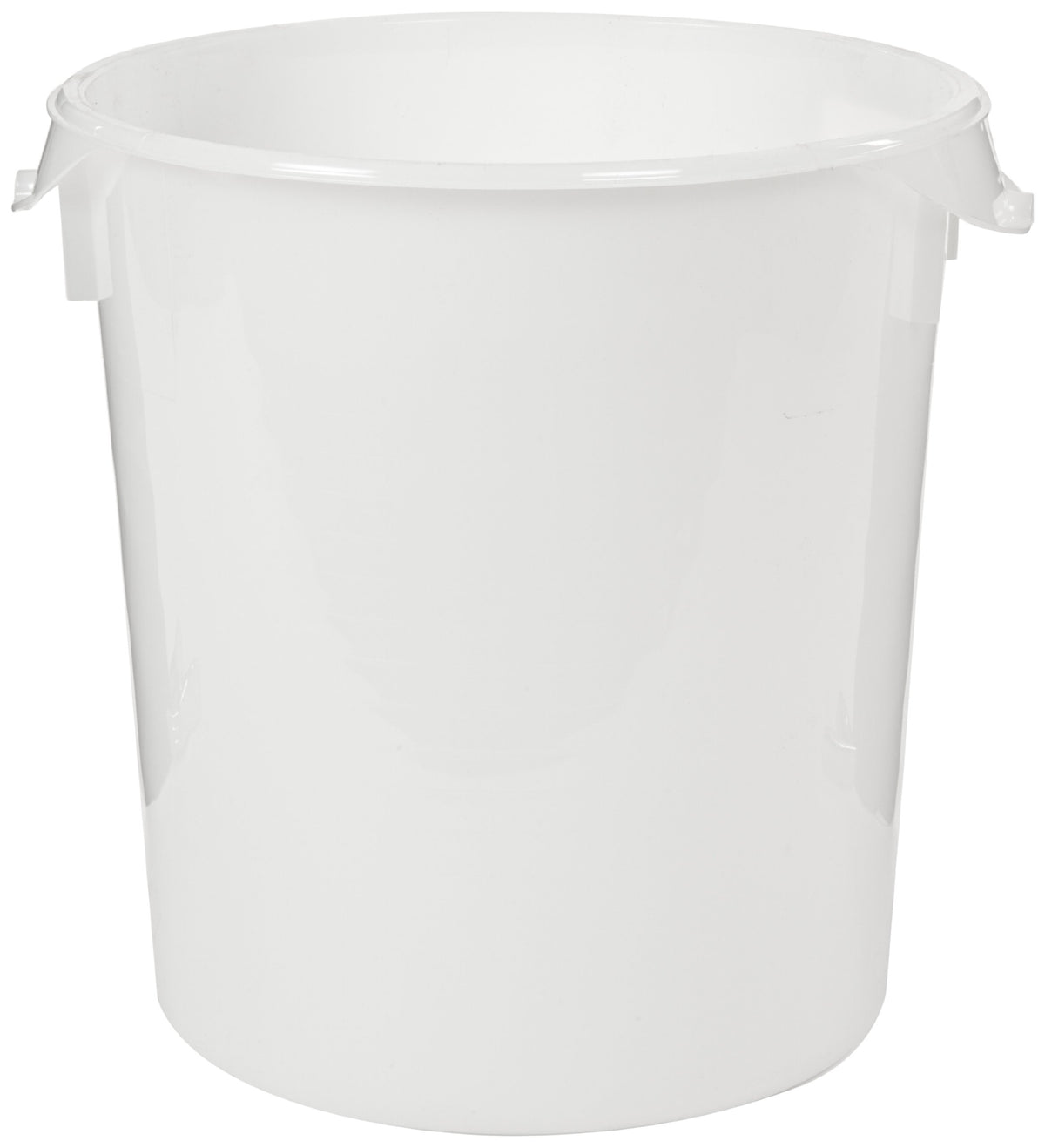 Plastic Round Food Storage Container by Rubbermaid Commercial Products – 22 Qt., 22.0 quarts, Polyethylene, White, Model FG572800WHT