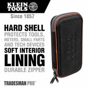 Tradesman Pro Hard Case Large by KLEIN TOOLS – Large, 128.375 cubic_inches, Polyester, Black, Model 5189