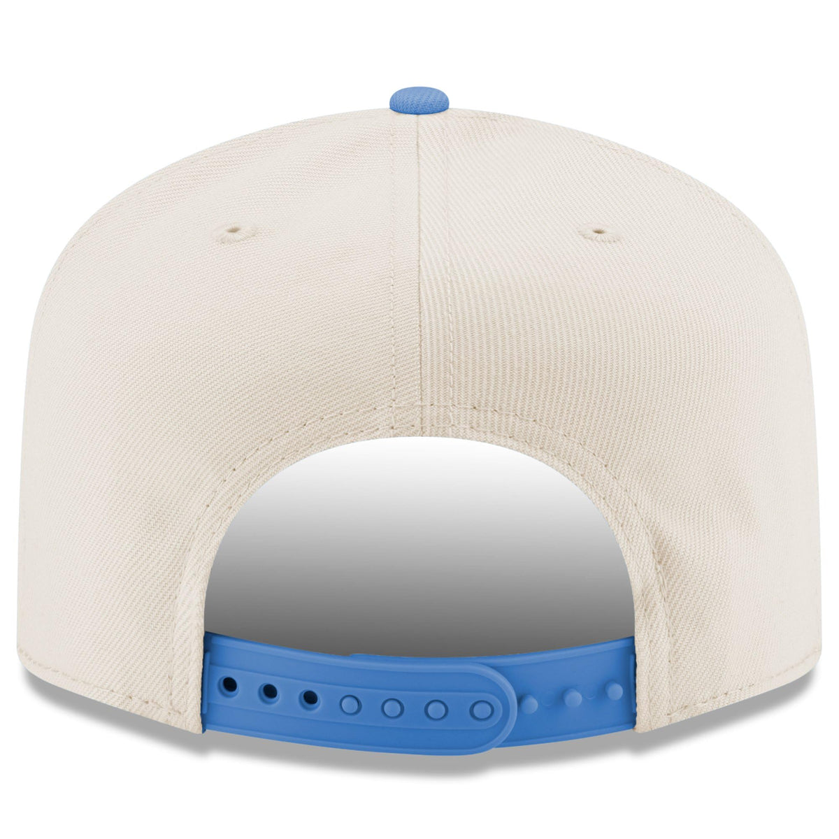 Men's Cream/Light Blue Tennessee Titans Wordmark 9FIFTY A-Frame Snapback Hat by New Era – 100% Polyester Woven, Model Sp26 Nfl Wordmark A-frame Pre-curved 9fifty