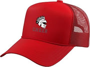 Curtis High School Warriors Cheer Trucker Hat with Adjustable Mesh Back
