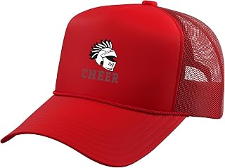Curtis High School Warriors Cheer Trucker Hat with Adjustable Mesh Back