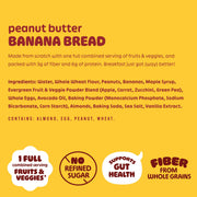 Peanut Butter Banana Bread Waffles by Evergreen – 9 Ounce (Pack of 1), Model 0860001627220