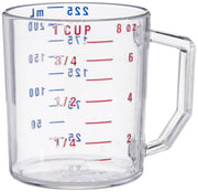 Measure Cup 1 Cup Clear () by Cambro – 1 cup, 8.0 ounces, Plastic, Clear, Pack of 12