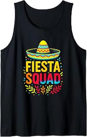 Fiesta Squad - Cinco de Mayo Mexican Family Tank Top