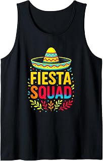 Fiesta Squad - Cinco de Mayo Mexican Family Tank Top