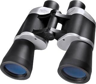 Barska 10x50mm Focus Free Binoculars with BK-7 Porro Prisms, Fully Coated Optics, Rubber Armor – Fixed Focus for Sports, Wildlife, and Outdoor Viewing