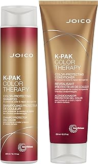 Joico K-PAK Color Therapy Color-Protecting Shampoo and Conditioner | For Color-Treated Hair | Boost Shine | Improve Elasticity | Repair Breakage | Rebuild Damaged Hair | With Keratin & Argan Oil