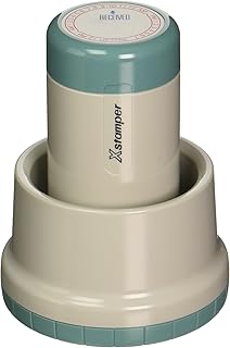 Xstamper XpeDater Rotary Time Stamp (XST22402),Red/Blue