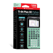 TI-84 Plus CE Graphing Calculator by Texas Instruments – Small, Plastic, Measure Mint, Model 84PLCE/TBL/1L1/AB