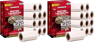 Catchmaster Tree Shield Lantern Fly & Ant Traps Insect Barrier, 12 Rolls 30ft Each, Outdoor Adhesive Crawling Insect Trap to Protect Trees, Fruit & Plants, Pest Control Lawn & Garden (Pack of 2)