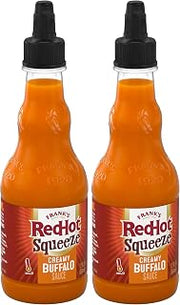 Frank's RedHot Squeeze Creamy Buffalo Sauce, 12 fl oz (Pack of 2)