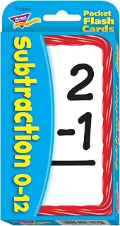 Trend Enterprises Subtraction Pocket Flash Cards
