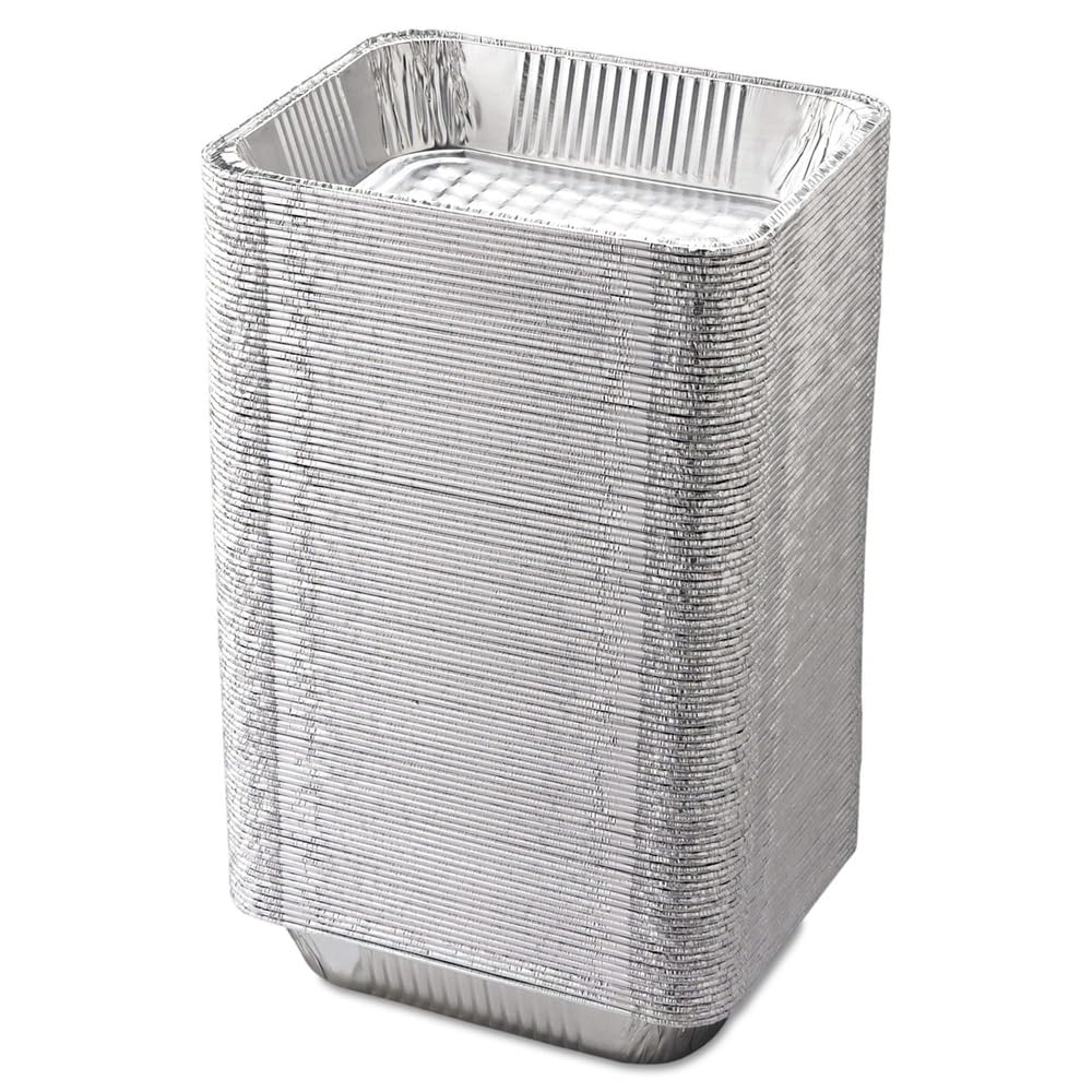 Handi Foil Deep Steam Table Pan - 1/2 Size - 100 per case. by Handi-Foil – Aluminum, Pack of 100, Model 321-35-100
