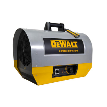DXH2003TS Forced Air Electric Construction Heater by DEWALT – 20000 w, Other, Yellow, Model F340655