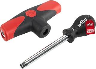 Wiha "Torque Fix T Plus" Screwdriver, Black/Red, 5/14 N m