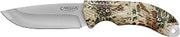 Camillus MASK 9" Drop Point Blade Durable Rust&Corrosion-Resistant 420 Stainless Steel Hunting Hiking Fishing Camping Fixed Blade Knife with Protective Sheath