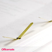 Paper Fasteners by Officemate – 2 Inch, Metal, Gold, Model OIC99817