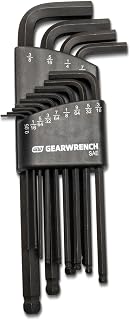GEARWRENCH Long Ball End SAE Hex Key Set - 83524, 13 Piece (Pack of 12)