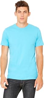 BELLA+CANVAS Bella + Canvas Unisex Jersey Short-Sleeve T-Shirt - TURQUOISE - M - (Style # 3001C - Original Label)