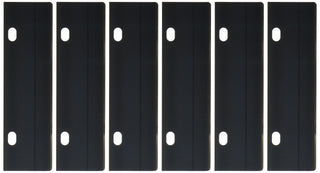 () Easy Grill Scraper Replacement Blade [Case of 6] by Nemco – 1", Stainless Steel, Silver, Pack of 6, Model 55607-6