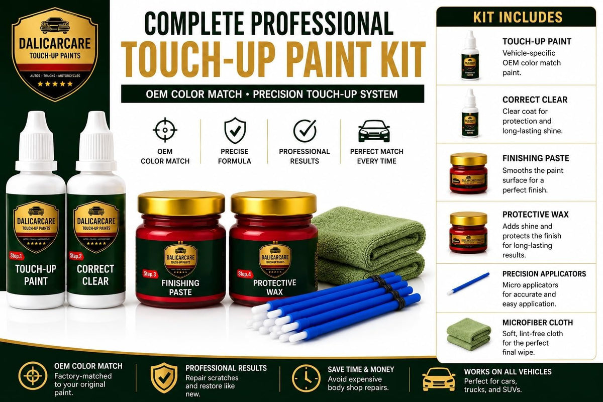 Touch Up Paint - Compatible with Infiniti Vehicles (Model: Ex35 Series) - Brown Met (CAC) by DaliCarCare – 1 Fl Oz (Pack of 1), Brown Met (CAC), Model PP-MJKFXDQZ-742D3AFFFACA