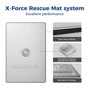 Air Drying System Mat X-Force Rescue Mat for Efficient Floor Drying by ALORAIR – 13.9×13.3×12.2 in, 50.0 pints, blue, Model X Force Mat system