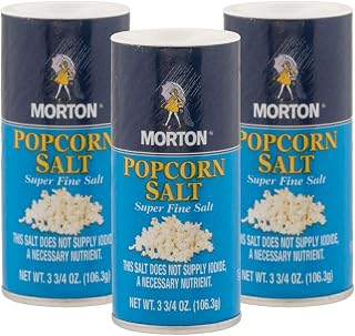 Morton Popcorn Salt Shaker Popcorn Seasoning 3.75oz (Pack of 3)