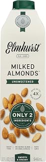 Elmhurst Unsweetened Almond Milk, 32 FZ