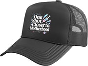 IVF in Vitro Fertilization Transfer Day Fertility Pregnancy Trucker Hat with Adjustable Mesh Back