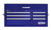 Homak Blue / 41 Inch - 6-Drawer Top Chest / 1 Tool Chests & Cabinets