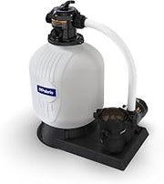Polaris Prestige Above Ground Pool Filter System | 19" Sand Filter with Forza 0.75 THP Premium Pool Pump | Includes Large Strainer Basket, Top Mount 7-Mode Valve, and All Hoses with Adapters