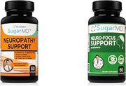 SugarMD Sugar Md The Neuro-Relief System | Comprehensive Nerve Support & Neuropathy Relief Bundle Neuro-Focus Support Neuropathy Support Supplement