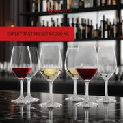 Box of 6 glasses Expert by Spiegelau – 8.8 Ounces, 260 milliliters, Glass, White, Model 4630181