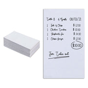 Blank Scratch Pads (10 Pack) - White Note Pads - Memo Notepads - Small Desk Scratch Paper- 4x6 Note Paper - Guest Check Book - Server Note Pads for Diners by Stock Your Home –
