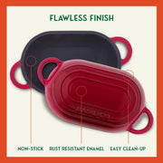 Basilico Red / 2 Qt / 9.0 kilograms Dutch Ovens