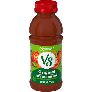 Original 100% Vegetable Juice by V8 – 12 Fl Oz (Pack of 1), Original, Model 200000013804