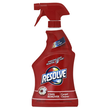 Carpet Stain Remover Cleaner by Resolve – 22 Ounce (Pack of 12), Pack of 12, Model ABCD