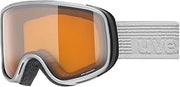 Uvex unisex children, scribble LG ski goggles rhino/lasergold-clear