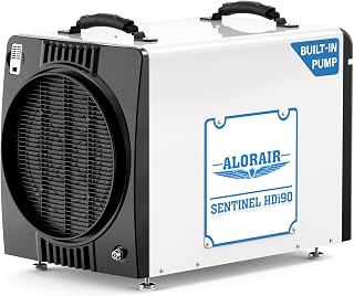 ALORAIR 198 Pints Duct-able Version Crawlspace Dehumidifier with Pump | Heavy-duty, Auto Defrost, High Capacity, 2,600 Sq. Ft., with Drain Hose, for Basement, Commercial, 6-Year Limited Warranty