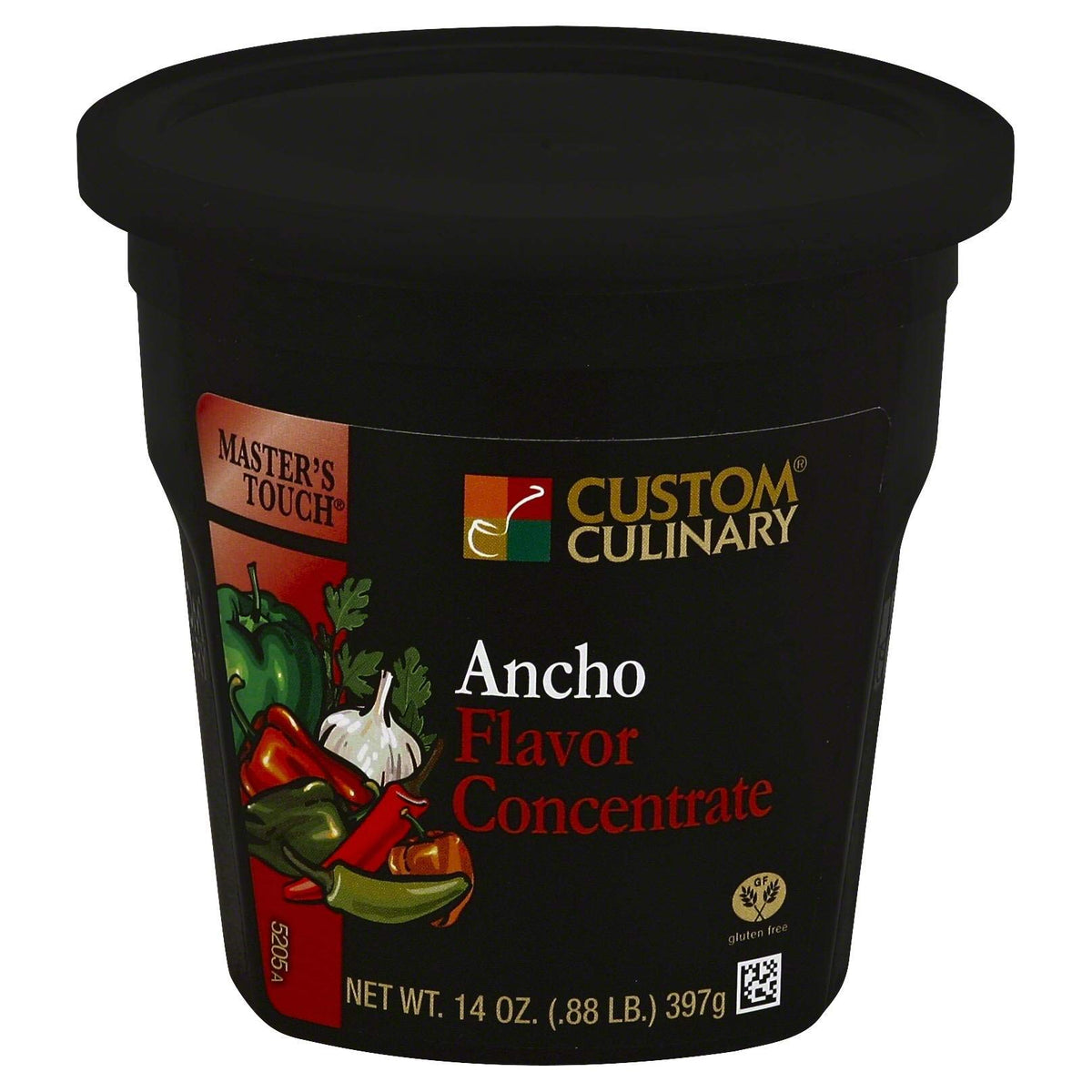 Masters Touch Ancho Flavor Concentrate by Custom Culinary – Pack of 6