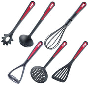 Kitchen Utensil Set Plastic by Westmark – Medium, Plastic, Gallant, 6 Pieces., Model 290022E6