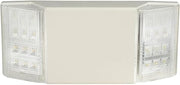 Global Industrial 2 Head LED Emergency Unit w/Fixed Optics
