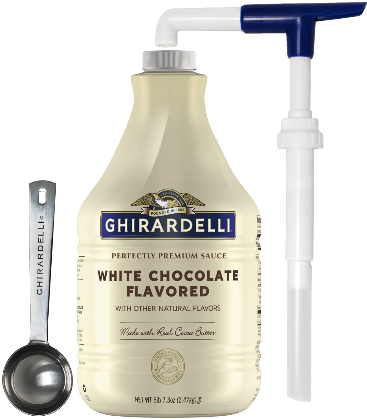 Ghirardelli White Chocolate / 87.3 Fl Oz (Pack of 1) / 1 Chocolate