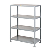 Little Giant 4SH-1832-72 Steel Shelving Unit, 18" x 32", Gray - Default Title