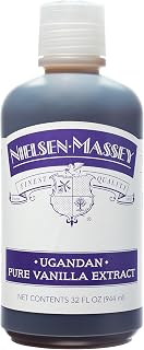 Nielsen-Massey Ugandan Pure Vanilla Extract for Baking and Cooking, 32 Ounce Bottle
