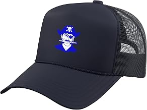 Bedford Pirate Trucker Hat with Adjustable Mesh Back